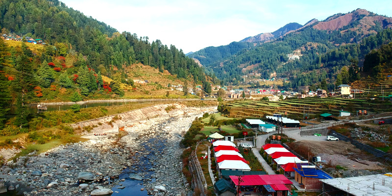 Barot, being very isolated hill station of Himachal Pradesh