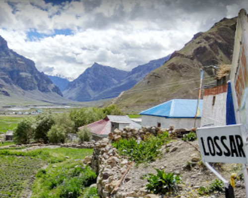 osar village in Spiti Valley is located adjacent to the Indo Chinese border at an altitude of 4,085 meters above sea level.