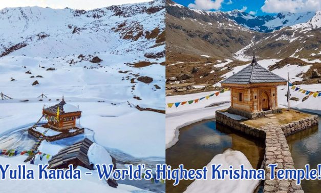 Yulla Kanda: World’s Highest Krishna Temple in Himachal